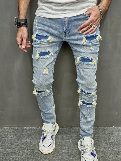 High Quality Men's Skinny Stretch Jeans