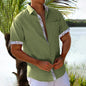 Hawaii Beach Shirt Short Sleeve for Vacation