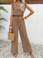 Elegant Exclusive Lace Trim Short Pants Set for Stylish Comfort