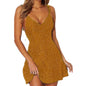Polka-dot Summer Dress for Women - Strappy Beach Sundress
