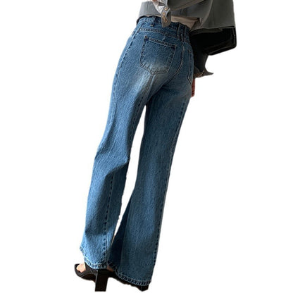 Retro High Waist Slimming Jeans for Women