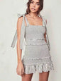 Sleeveless Summer Dress with Bow-Tied Detail for Stylish Comfort - Store 48