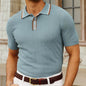 Men's Casual Short Sleeve Sweater - Simple Style