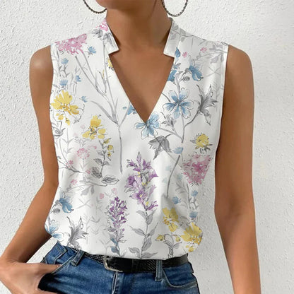 Women's Digital Printing Pullover Top