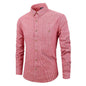 Men's Slim Fit Striped Shirt - Stylish Long Sleeved Design