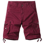 Men's Camouflage Work Shorts - Comfortable Loose Fit with Multi-pocket Design