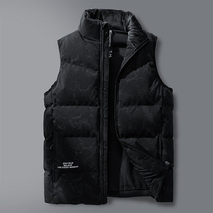 Warm Plus Size Men's Vest - Comfortable All-Season Waistcoat