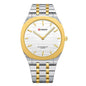 Ultra-thin Steel Watch with Simple Calendar and Large Dial