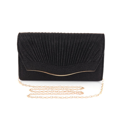 Dinner Clutch Flip Bag - Solid Color Stylish Evening Accessory
