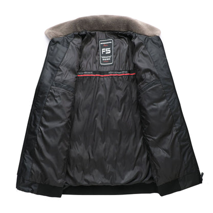 Winter Men's Warm Down Coat - Comfortable Men's Winter Down Coat