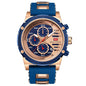 Men's Waterproof Sports Watch - Multifunctional Luminous Quartz Timepiece