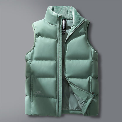 Warm Plus Size Men's Vest - Comfortable All-Season Waistcoat
