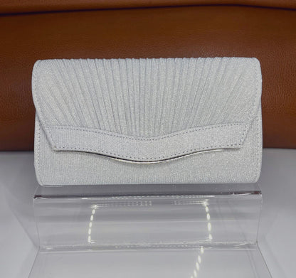 Dinner Clutch Flip Bag - Solid Color Stylish Evening Accessory