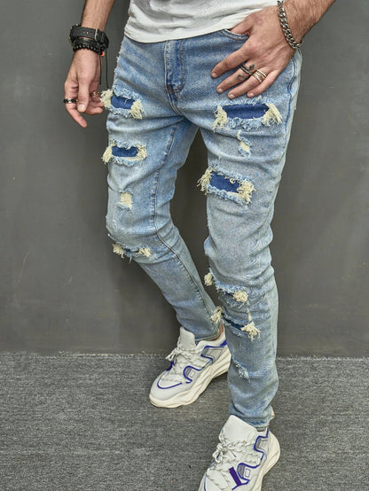High Quality Men's Skinny Stretch Jeans