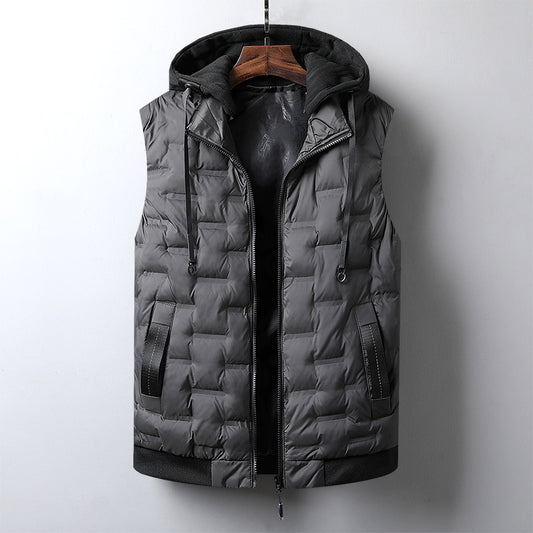 Plus Size Down Vest for Autumn and Winter Students - Comfortable and Stylish