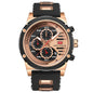 Men's Waterproof Sports Watch - Multifunctional Luminous Quartz Timepiece