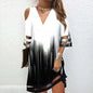 V Neck Tie Dye Dress - Summer Fashion Essential