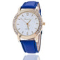 Geneva Diamond Quartz Watch for Women - Elegant Timepiece