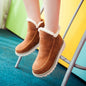 Women Winter Snow Boots Plush Ankle Flats Shoes for Warm Comfort