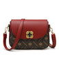 Women's Contrast Colour Bag - Small Printed Design