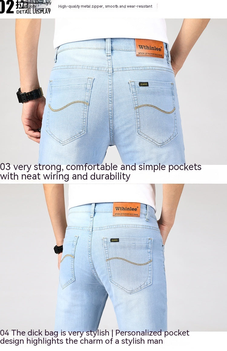 Men's Jeans Straight-leg