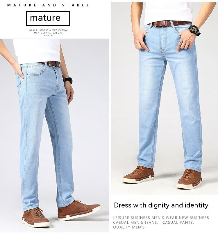 Men's Jeans Straight-leg