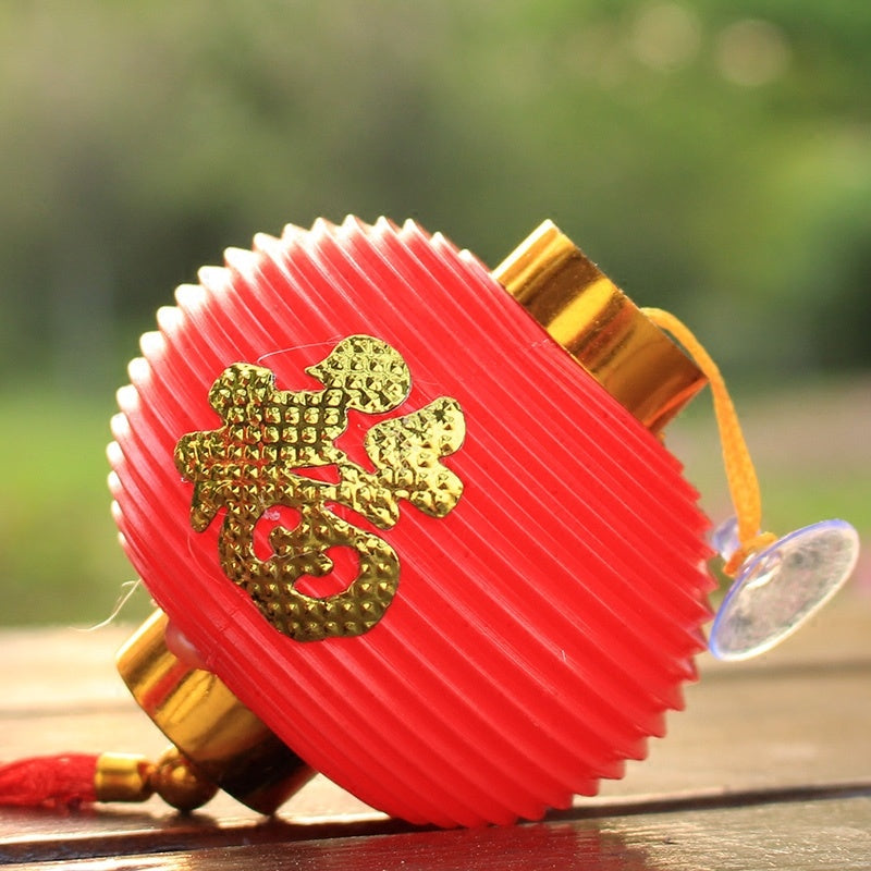 Chinese New Year Decoration Jinfu Small Lantern Plastic