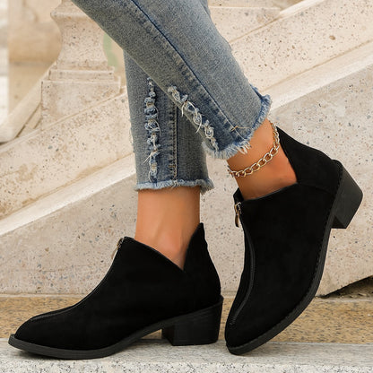 Low-cut Fashion All-matching Women's Low-cut Boots