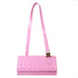 Crossbody Diamond Chain Bag - Fashionable Small Square Design for Stylish Appeal