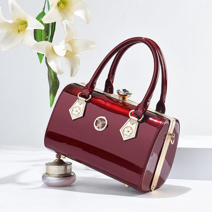 New Fashion Large Capacity Crossbody Bag for Women - Bright Portable One Shoulder Design