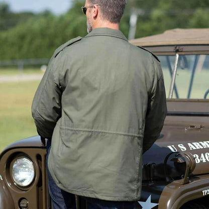 Men's Military Padded Coat - Fashionable Military Uniform for Men