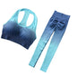 Two Piece Seamless Yoga Bodysuit for Women - Gym Polyester Outfit