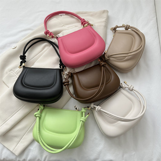 Stylish Underarm Bag - New Street Popular Simple Solid Color Commute Bag