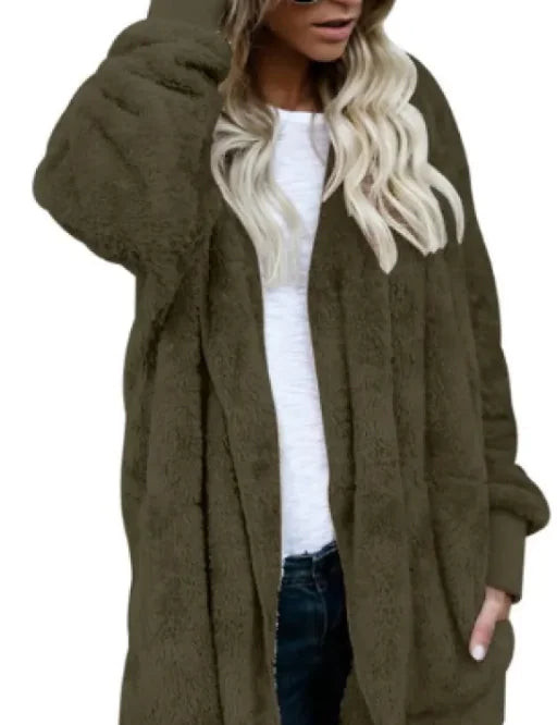 Women's Warm Cotton Coat | Plush and Cozy Outerwear